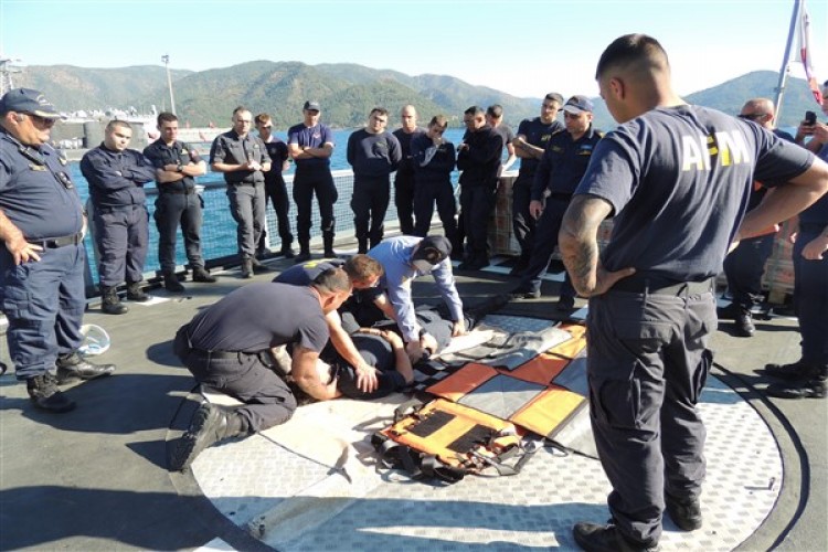 "Hasar Kontrol Eğitimleri" verildi