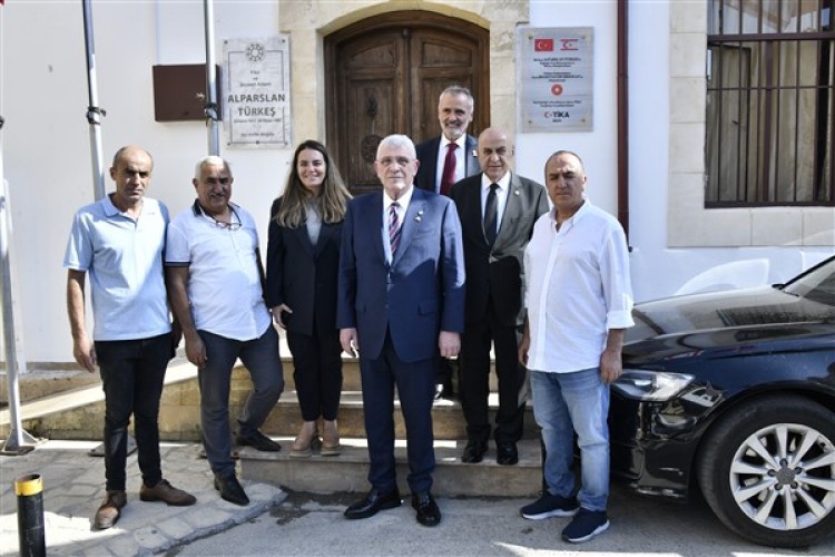 Dervişoğlu, Alparslan Türkeş'in doğduğu evi ziyaret etti