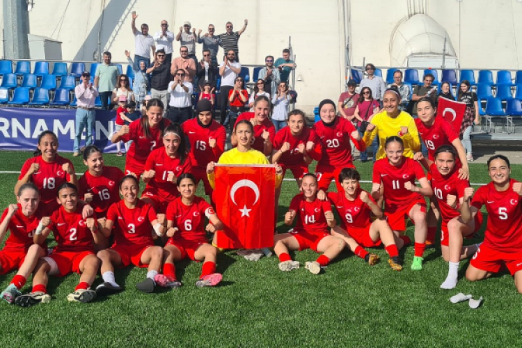 U16 Kız Milli Takımı, Kazakistan'ı 5-0 mağlup etti