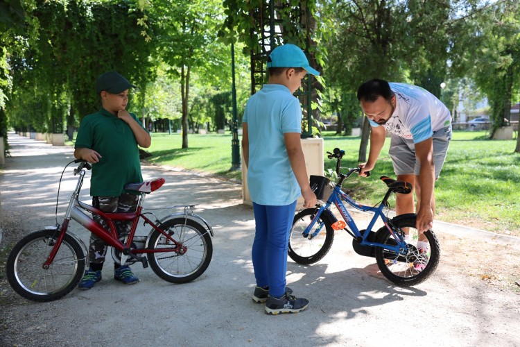 ESMEK'ten çocuklar ve yetişkinlere bisiklet eğitimi