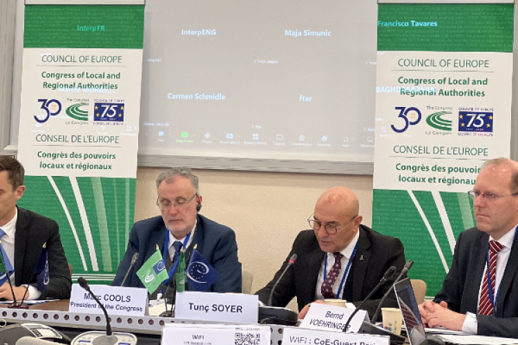 Başkan Soyer, Avrupa Birliği Bölgeler Komitesi Üst Düzey Grup Toplantısı'na katıldı