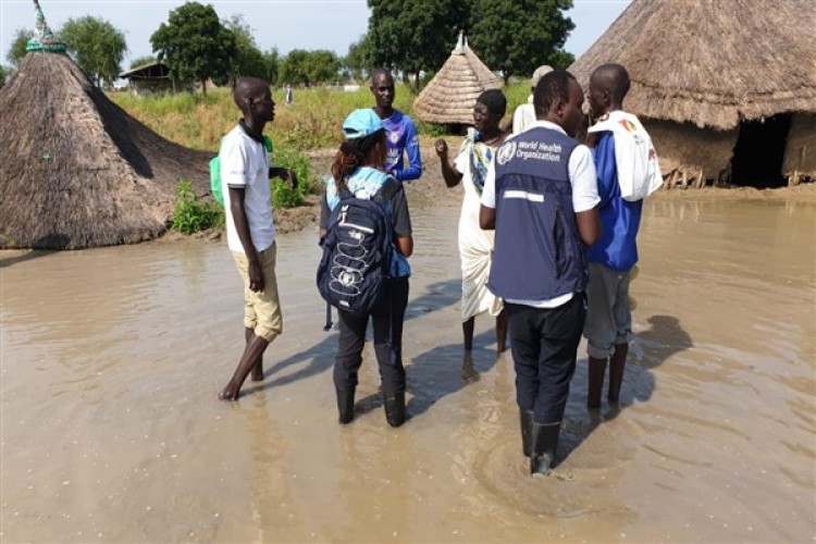 DSÖ: Güney Sudan'da şiddetli sel baskınları hastalık risklerini artırdı