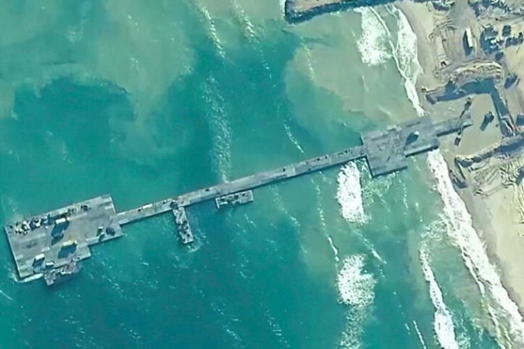 Centcom: Gazze'deki yardım limanı kullanıma hazır