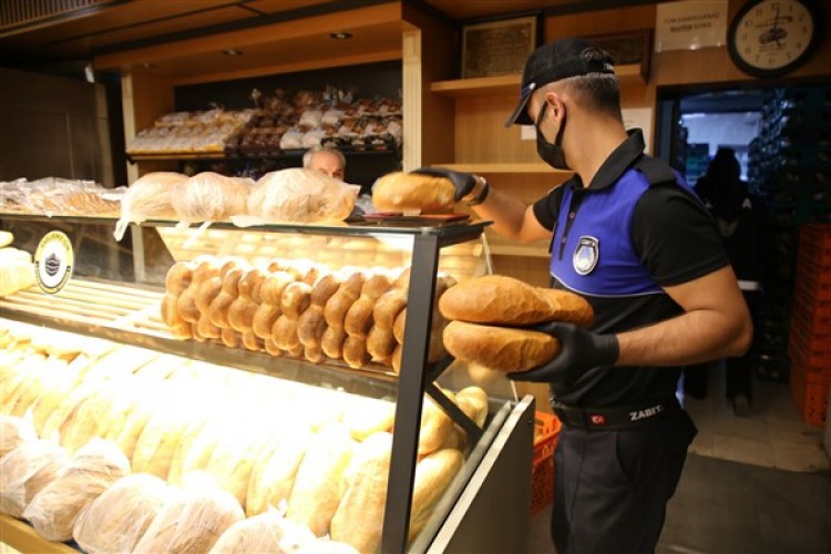 Çankırı'da zabıta ekiplerinden fırınlara denetim