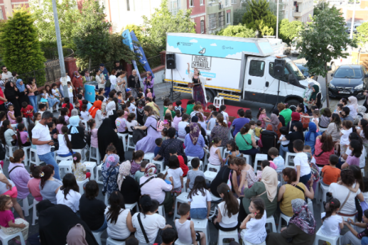 Küçükçekmece'de Masalİstanbul Festivali sona erdi