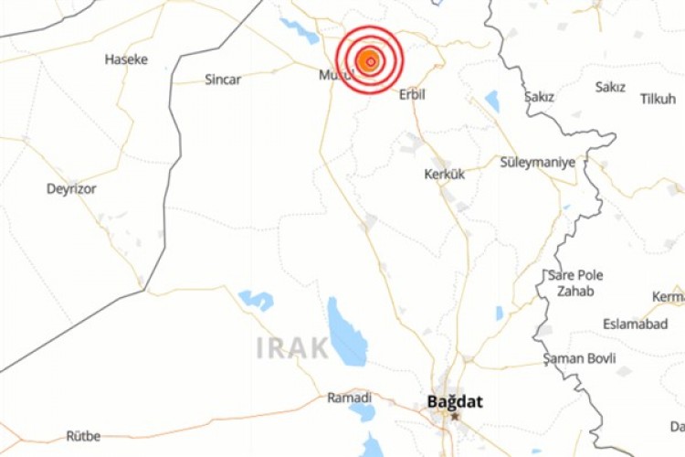 Irak'ta deprem
