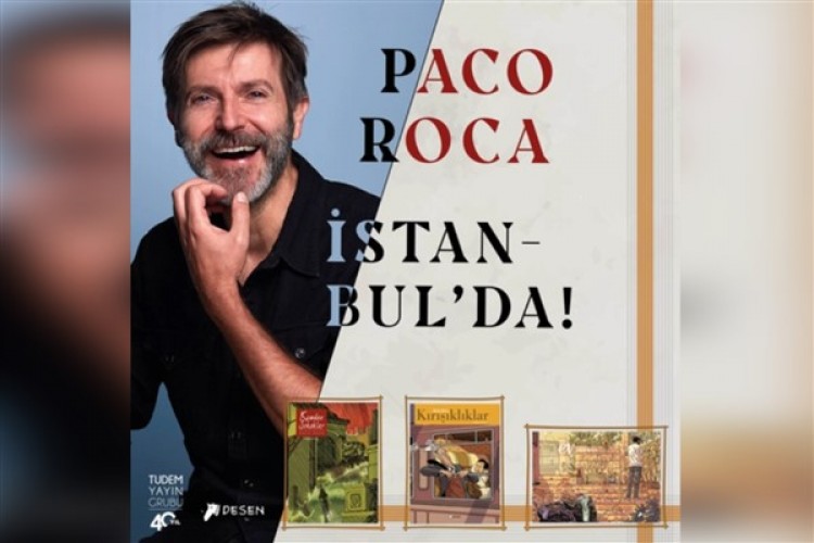 Dünyaca ünlü çizgi roman sanatçısı Paco Roca İstanbul'da