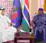 Gambiya Cumhurbaşkanı Barrow, Katar Dışişlerinden Sorumlu Devlet Bakanı ile görüştü