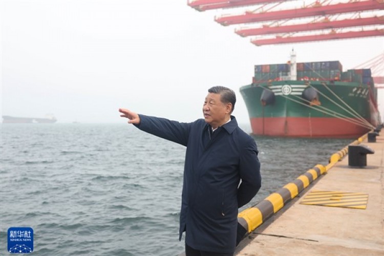 Xi'den Shandong eyaletinin Çin tarzı modernleşme sürecindeki rolü vurgusu