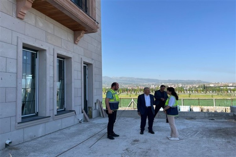 Kayseri'de 'Mutfak Sanatları Merkezi'nin çalışmaları devam ediyor