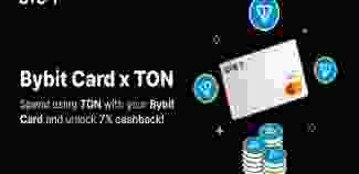 Bybit Card şimdi en son işbirliğiyle özel Toncoin ödülleri kazanıyor