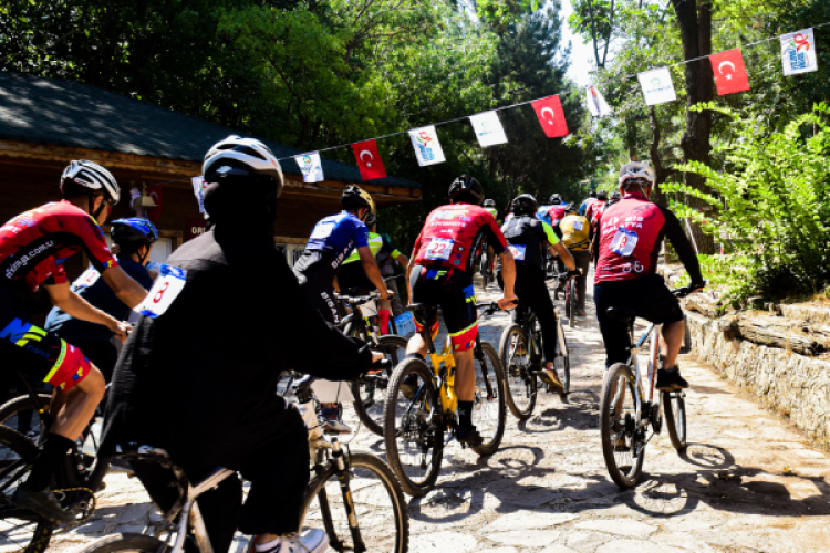 Malatya'da Dağ Bisikleti Yarışı düzenlendi