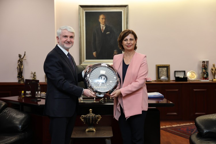 TEI Genel Müdürü Akşit'ten Başkan Ünlüce'ye ziyaret