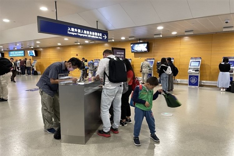 Yılın ilk yarısında Çin'e gelen yabancı sayısı yüzde 152,7 arttı