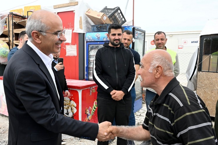 Başkan Er: Hemşerilerimizi kalıcı konutlarına kavuşturmanın gayretinde olacağız