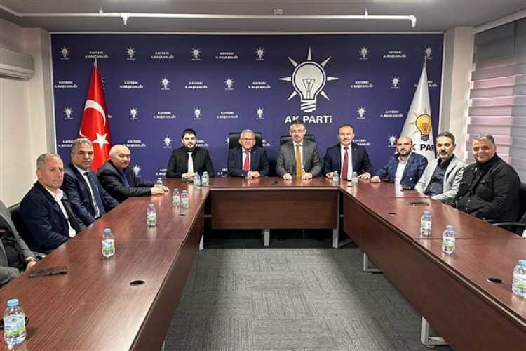 Başkan Büyükkılıç, Cumhurbaşkanı Erdoğan ile bayramlaştı