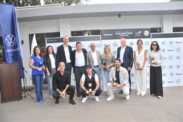 Vosmer Otomativ T200 Masters Tenis Turnuvası'nın şampiyonları belli oldu
