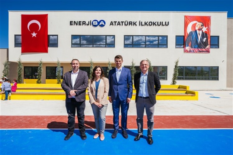 Enerjisa Atatürk İlkokulu Hatay'da açıldı