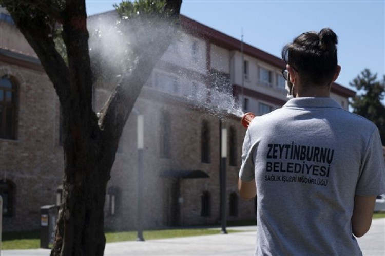 Zeytinburnu Belediyesi, haşere ile mücadeleye devam ediyor