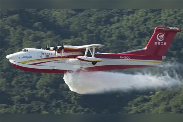 Çinli AVIC'in ürettiği amfibik uçağın ilk teslimatı, 2025'te yapılacak