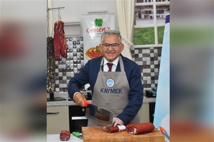 Başkan Büyükkılıç: "Pastırmamızın tescil başvurusu, AB Resmi Gazetesi'nde yayımlandı"