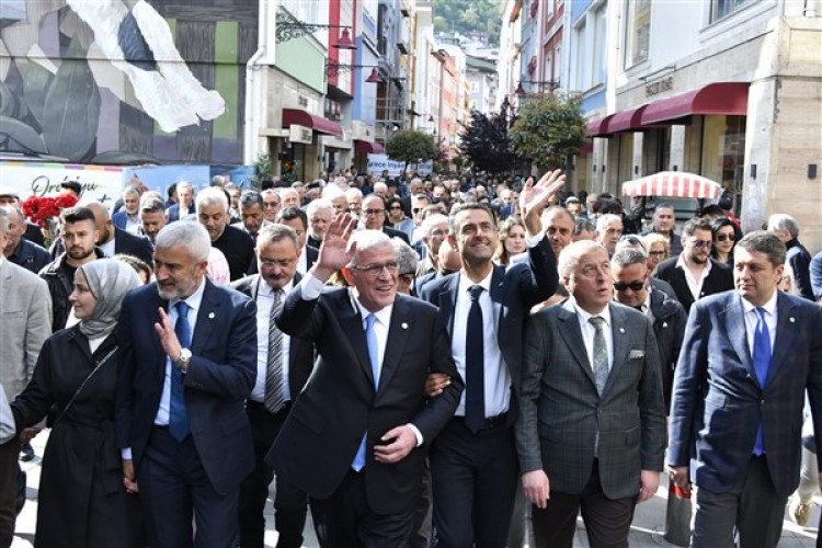 Dervişoğlu, Ordu'da Sırrıpaşa Caddesi'ni ziyaret etti