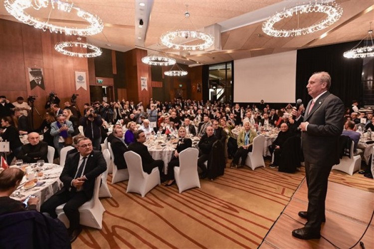 İnce: "Suriyelileri sen gönderemedin de senin belediye başkanların mı gönderecek?"