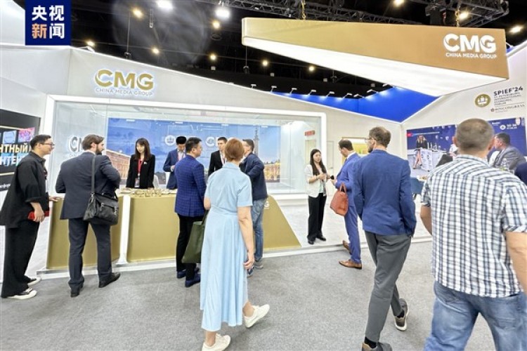 St. Petersburg Uluslararası Ekonomi Forumu'nda CMG standına yoğun ilgi