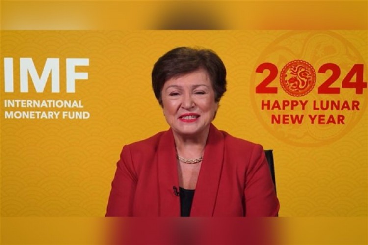 IMF Başkanı Kristalina Georgieva "2024 Ay Yeni Yılı"nı kutladı