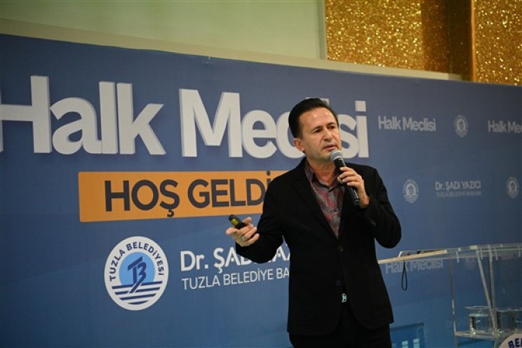 Başkan Yazıcı, Halk Meclisi'nde yaptıkları hizmetleri anlattı