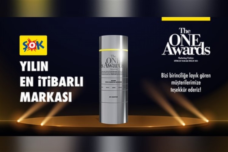 ŞOK Marketler'e "Yılın İtibarlısı" ödülü