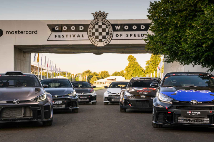 Toyota, Goodwood Hız Festivali'nde modellerini sergiledi