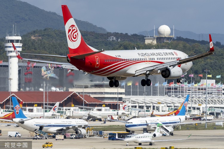 Çin'in sivil havacılık sektörü altı ayda yüzde 11,9 büyüme gösterdi