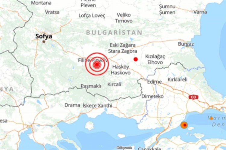 Bulgaristan'da deprem