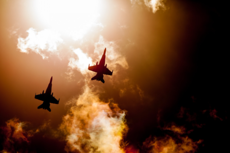 IDF: Savaş uçakları, El-Haribah, El-Vardiyah ve Klayat Dibeh bölgelerine saldırdı