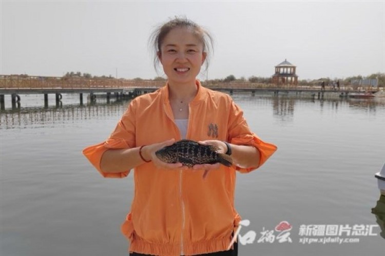 Xinjiang'ın su ürünleri dünya pazarına açıldı