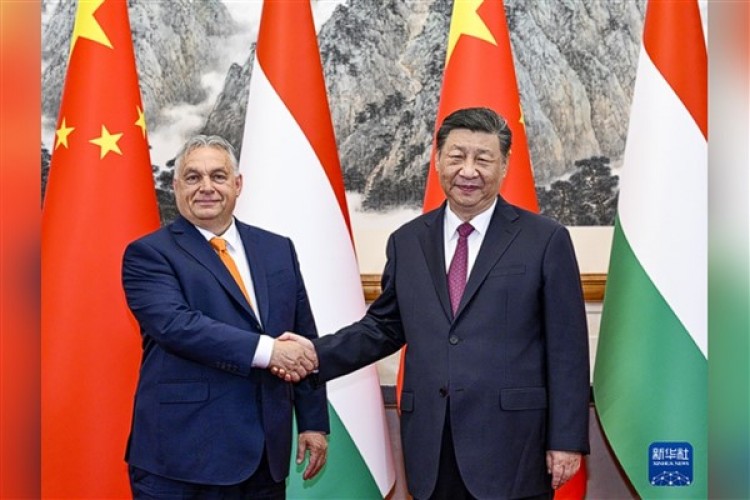 Xi Jinping, Viktor Orban'ı kabul etti
