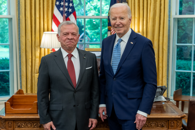 Biden ,Ürdün Kralı Abdullah ve Romanya Cumhurbaşkanı Iohannis ile görüştü