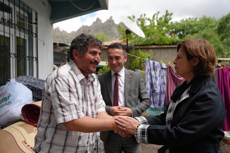 Başkan Ünlüce'den ilçelere geçmiş olsun ziyareti