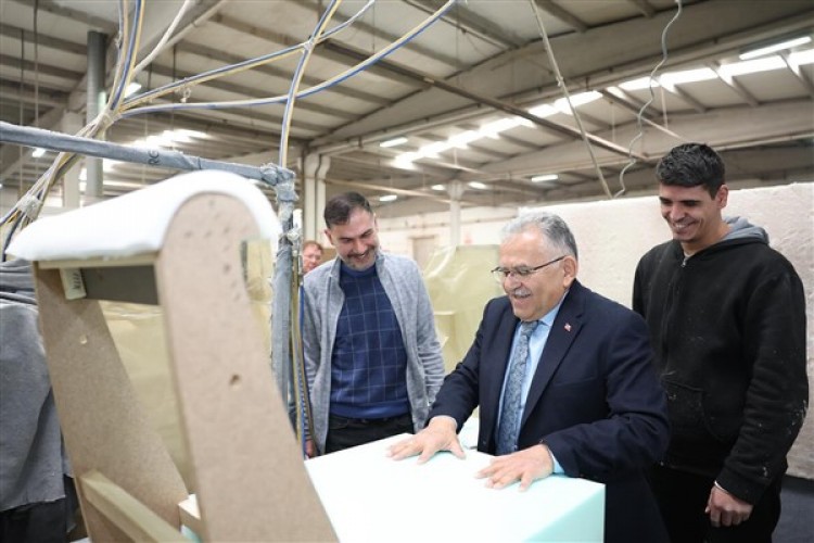 Başkan Büyükkılıç, OSB'de çalışan personellerle buluştu