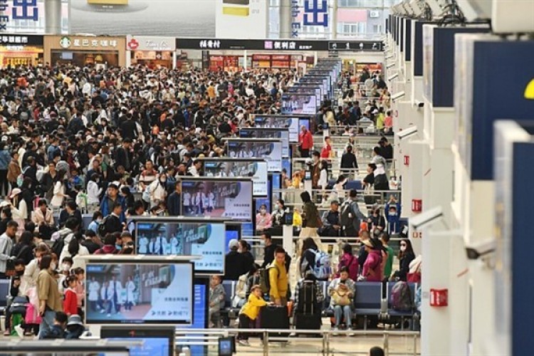 Çin demiryolları 1 Mayıs'ta rekor kırdı