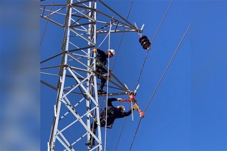 DİSKİ, enerji nakil hatlarında bakım ve onarım çalışması başlattı