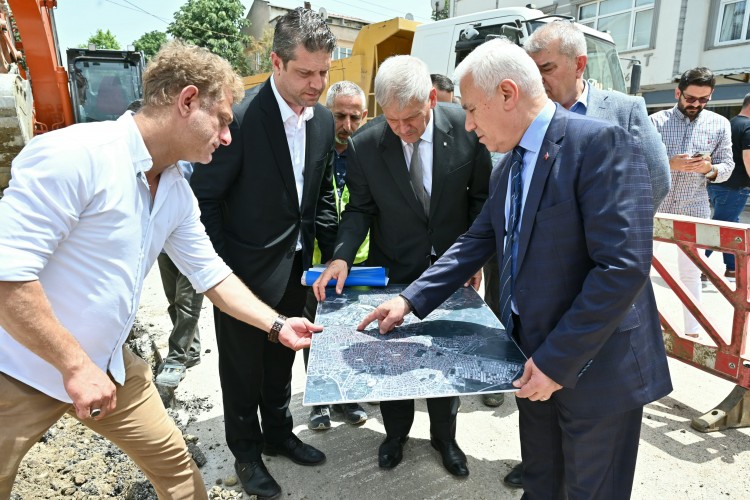 Başkan Bozbey: İnegöl'de altyapıya 14 milyon euro civarında bir yatırım yapmış olacağız