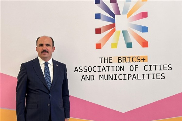 UCLG Başkanı Altay, BRICS+ Şehirler ve Belediyeler Birliği Kuruluş Toplantısı'na katıldı