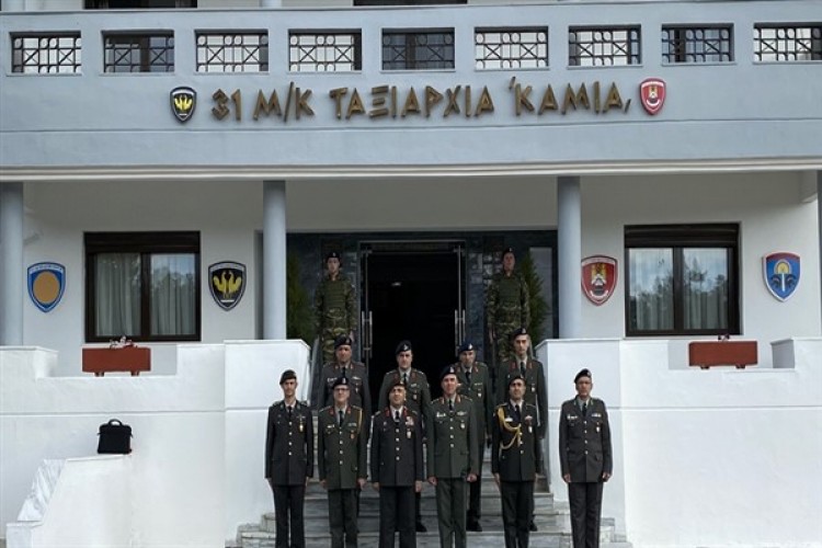 Türk askeri heyetinden Yunanistan'a ziyaret