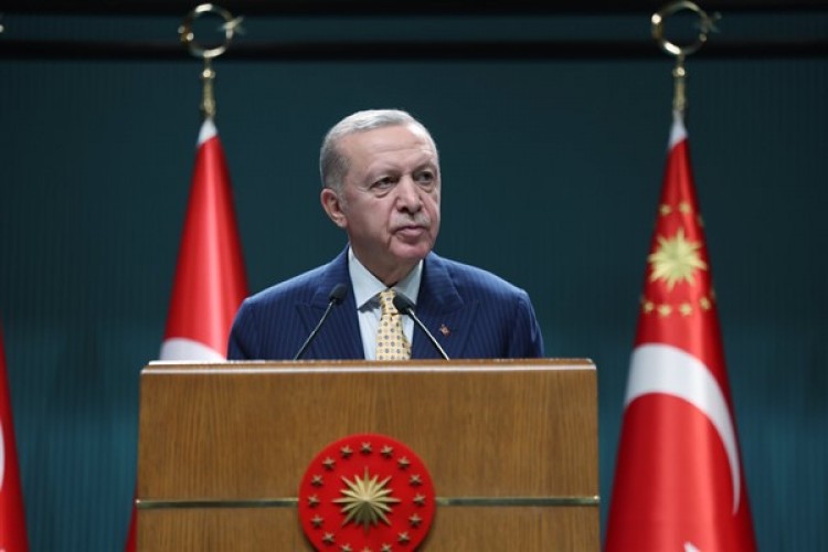 Cumhurbaşkanı Erdoğan: "Barış ve huzura giden yol bağımsız Filistin'in kabulünden geçiyor"