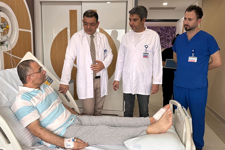 Diyabet hastasının ayağı multidisipliner tedaviyle amputasyondan kurtarıldı