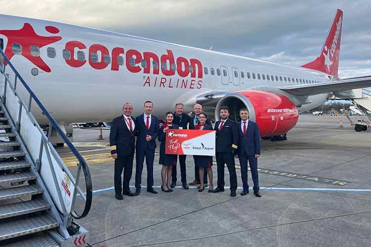Corendon AIrlInes İngiltere pazarinda büyümesini sürdürüyor