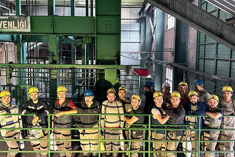 TTK Kozlu'da yarı mekanize panosu hizmete girdi