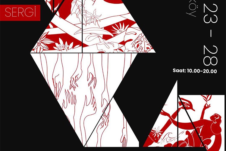 "Kadınların Çığlığı" Sergisi Alan Kadıköy'de Sanatseverlerle Buluşuyor